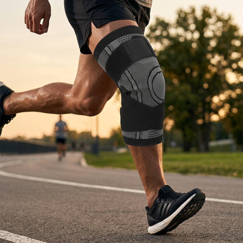Rodillera Deportiva Ortopédica de Compresión 3D Ajustable
